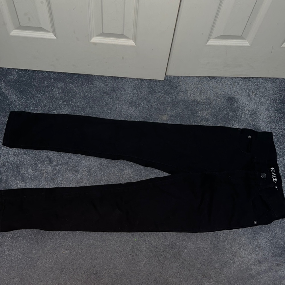Children’s place black skinny jeans size 10